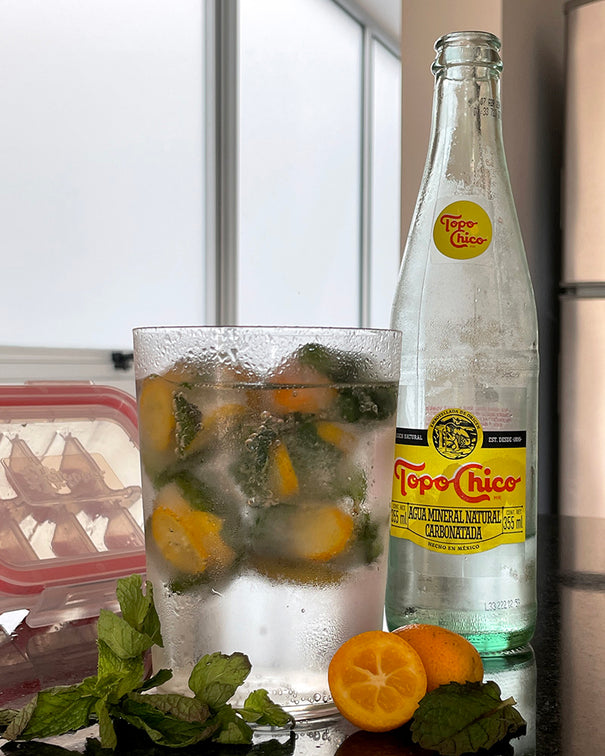 Kumquat & Mint Soda