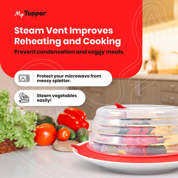 Steam Vegetables Easily (1-Pack, 2-Pack, 4-Pack)